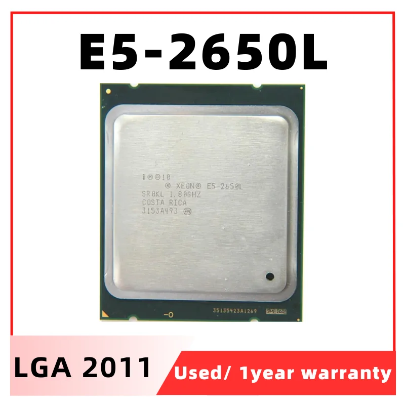 CPU μ E5-2650LV2, E5-2650L V2, 10 ھ, 1.7GHz, LGA2011